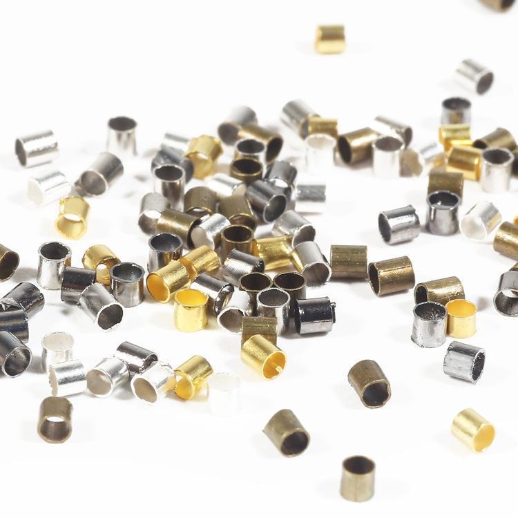 Copper Positioning Tubes, Necklace Jewelry Accessories, Metal Beads, Earrings, Bead