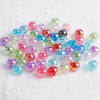 Acrylic Ab Color Round Beads Abs Imitation Pearls Loose Diy Handmade Earrings Bracelet