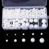 10 Grid 3/4/5/6/8/10/12/14mm Abs Pearl Box Diy Set Beads Handmade Accessories