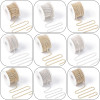 2mm-6mmab Color Encrypted Pearl Claw Chain Rhinestone Gold and Silver Bottom Diamond