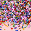 30g Mixed Color Diy Glass Rice Beads Tube Hand-beaded Loose Braided Bracelet Ring