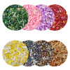 30g Mixed Color Diy Glass Rice Beads Tube Hand-beaded Loose Braided Bracelet Ring