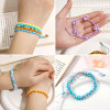 3/4mm Acrylic Solid Color Round Beads Handmade Diy Hand Beaded Bracelet Loose Bead