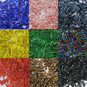 2x6mm Spiral Tube Beads Rice Handmade Diy Homemade Bracelet Necklace Bead Accessories