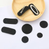 Diy Non-woven Round Hair Rope Cushion Clips Handmade Bottom Accessories Ribbon Bow