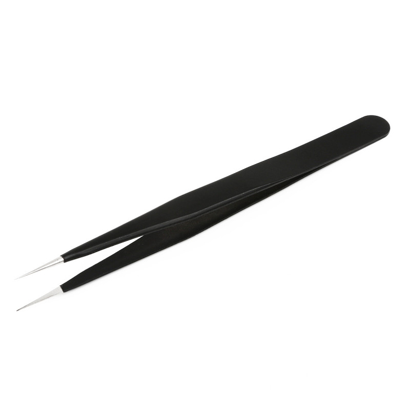 Stainless Steel Anti-magnetic and Anti-static Straight-head Elbow Precision Tweezers