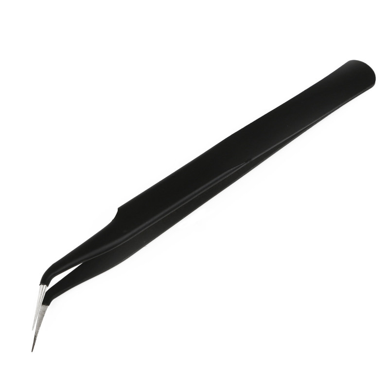 Stainless Steel Anti-magnetic and Anti-static Straight-head Elbow Precision Tweezers
