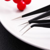 Stainless Steel Anti-magnetic and Anti-static Straight-head Elbow Precision Tweezers