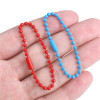Handmade Diy Jewelry Accessories Iron Spray-painted Wave Bead Chain Buckle Material