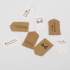 350g White Cardboard Jewelry Kraft Card Round Tag Gift Handmade Diy Material Accessories