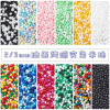 2/3mm High Quality Oil Painting Solid Color Paint Glass Rice Beads Diy Material Handmade
