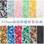2/3mm High Quality Oil Painting Solid Color Paint Glass Rice Beads Diy Material Handmade