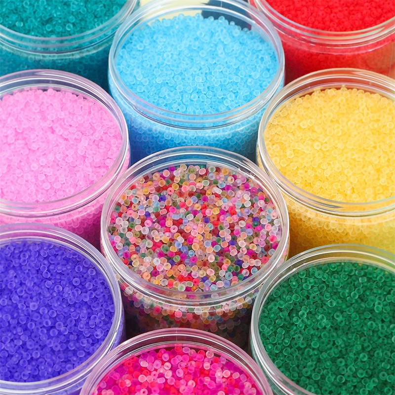 High Quality 2/3/4mm Transparent Frosted Rice Beads Handmade Diy Material Beaded Bracelet