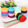 2cm Non-elastic Lace Diy Crafts Rope Colorful Wedding Wide Roll Tape Clothing Accessories
