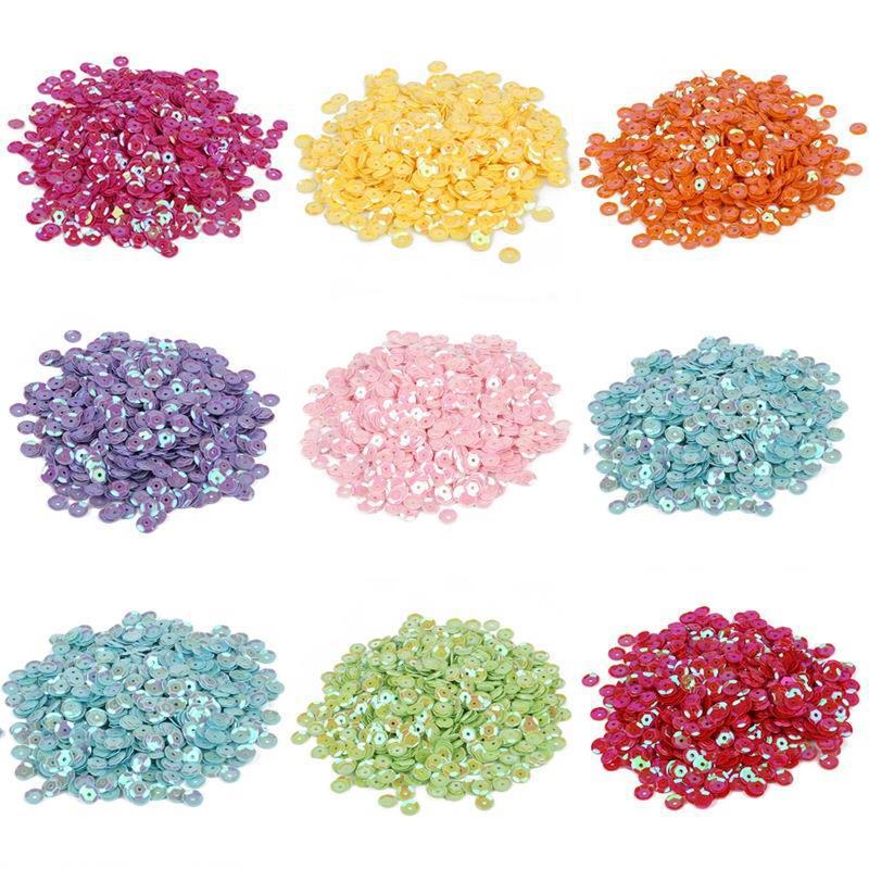 Silver-backed Color-plated Sequins, Sequin Diy Hand-sewn Loose Beads, Jewelry, Clothing