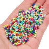 3/4mm Solid Color Acrylic Round Beads Children Diy Handmade Bracelet Material Accessories