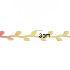 10 Meters Colorful Polyester Cloth Leaf Lace Ornaments Handmade Diy Decoration Home
