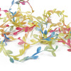 10 Meters Colorful Polyester Cloth Leaf Lace Ornaments Handmade Diy Decoration Home
