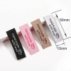 Handmade Labels Fabric Clothing Printing Diy Sewing Craft Accessories Manufacturers