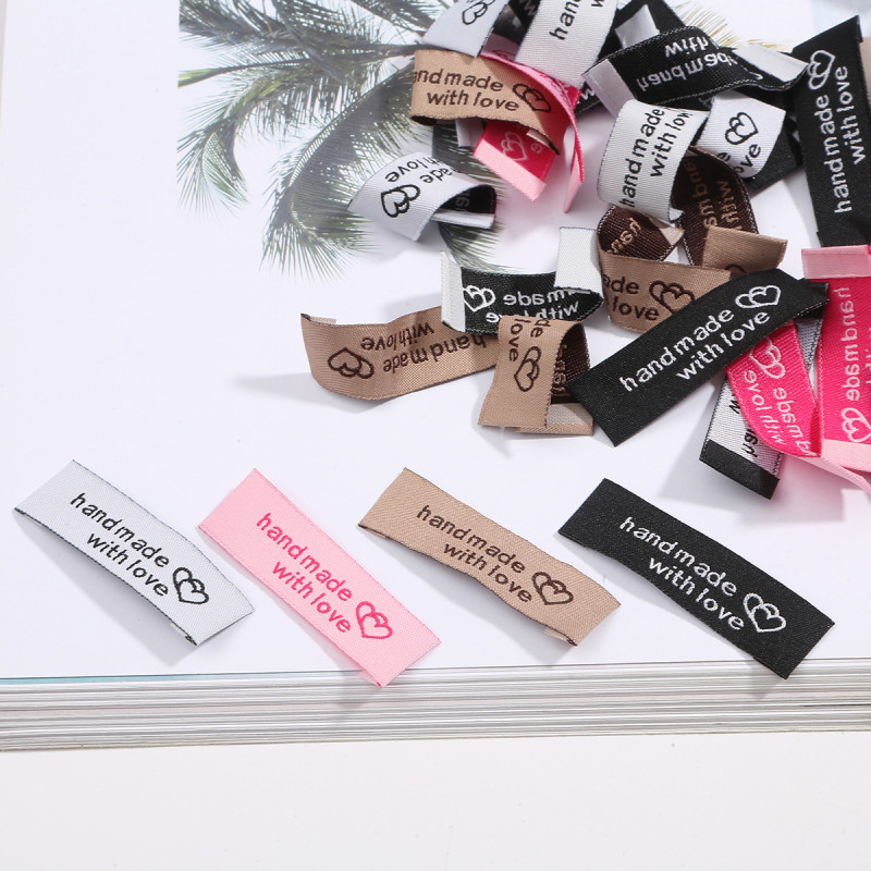 Handmade Labels Fabric Clothing Printing Diy Sewing Craft Accessories Manufacturers