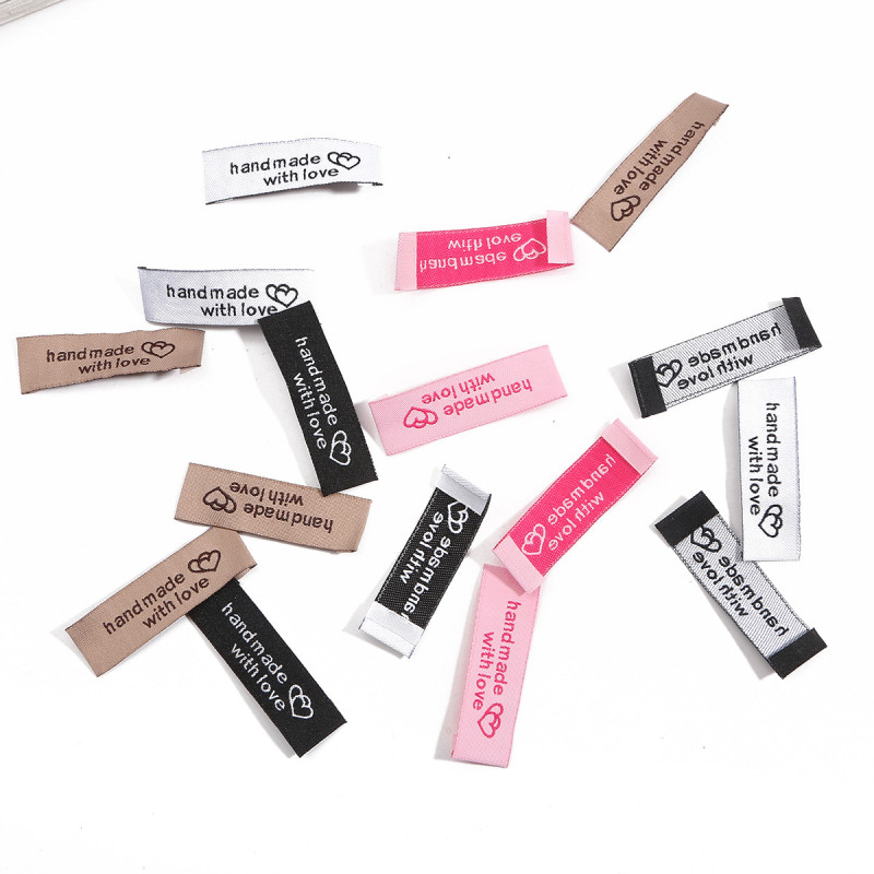 Handmade Labels Fabric Clothing Printing Diy Sewing Craft Accessories Manufacturers