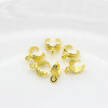 Leaf Melon Seed Buckle Alloy New Necklace Pendant Clip Jewelry Accessories