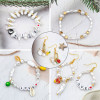 Abs Special-shaped Pearls Loose Beads String Handmade Diy Bracelet Necklace Pendant