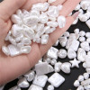 Abs Special-shaped Pearls Loose Beads String Handmade Diy Bracelet Necklace Pendant