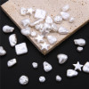 Abs Special-shaped Pearls Loose Beads String Handmade Diy Bracelet Necklace Pendant