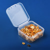 Ear Plugs Transparent Plastic Fixed Ear Stud Bullet Film Ear Diy Ear Accessories