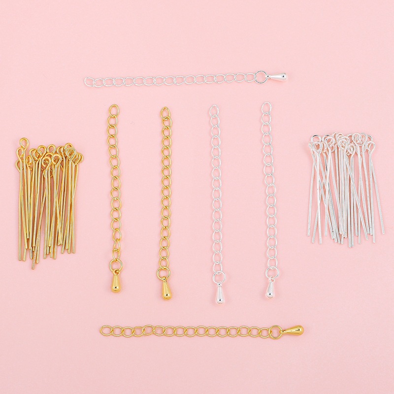 14k Gold-filled Color-protected Single-ring Lobster Clasp Closing Buckle Extension Chain