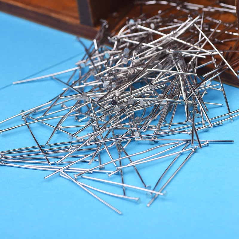 Direct Sales Diy Materials Jewelry Accessories Handmade Beaded T-shaped Needles and Pins