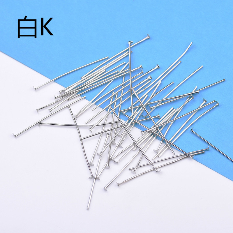 Direct Sales Diy Materials Jewelry Accessories Handmade Beaded T-shaped Needles and Pins
