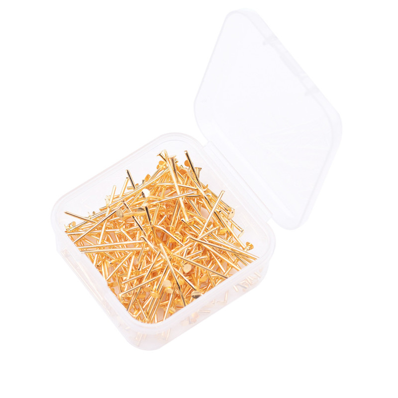 Direct Sales Diy Materials Jewelry Accessories Handmade Beaded T-shaped Needles and Pins