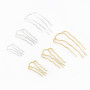 Four-tooth Small Wavy Hairpin Hair Comb Main Material Handmade Diy Step-shape Tassel