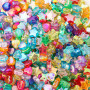 Handmade Beading Diy Accessories Transparent Color Plated Ab Five-pointed Stars Love