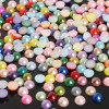 Half-sided Abs Imitation Pearl Patch Diy Handmade Bow Hair Accessories Material