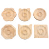 Solid Wood Bead Display Plate Pine Color Bracelet Ornament Jewelry Stand Creative