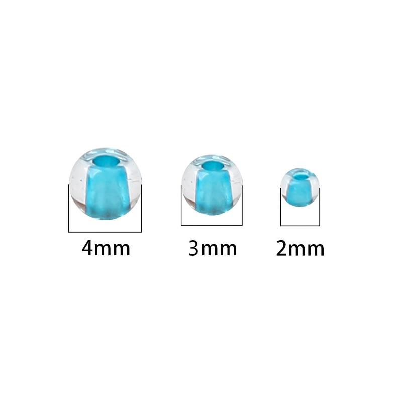 Domestic Super High-quality Silver-filled Glass Rice Beads Loose Handmade Diy Bracelet