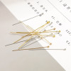 Copper Ball Needle Diy Handmade Round Head Ancient Style Hairpin Accessories Earrings