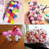 Colorful Fur Balls Children's Creative Christmas Handmade Diy Jewelry Pendants Decoration