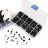 Acrylic Flat Bottom Small Animal Simulation Panda Eyes and Nose Material Handmade Diy
