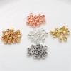 14k/18k Gold-filled Color-preserving Round Spacer Beads Diy Handmade Beading Material