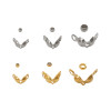 Stainless Steel Covered Buckle + Positioning Bead Accessories Set Handmade Diy Necklace