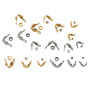Stainless Steel Covered Buckle + Positioning Bead Accessories Set Handmade Diy Necklace