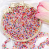 2mm High Quality Ice Seed Imitation Jade Cream Millet Beads Diy Handmade Beaded Bracelet