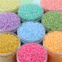2mm High Quality Ice Seed Imitation Jade Cream Millet Beads Diy Handmade Beaded Bracelet
