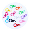 Candy Color Diy Paint 25mm Spring Ring Door Buckle Keychain Jewelry Accessories Luggage
