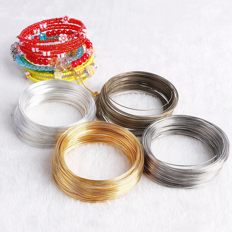 Diy Handmade Jewelry Accessories Bracelet Ring Collar Steel Wire Memory Necklace