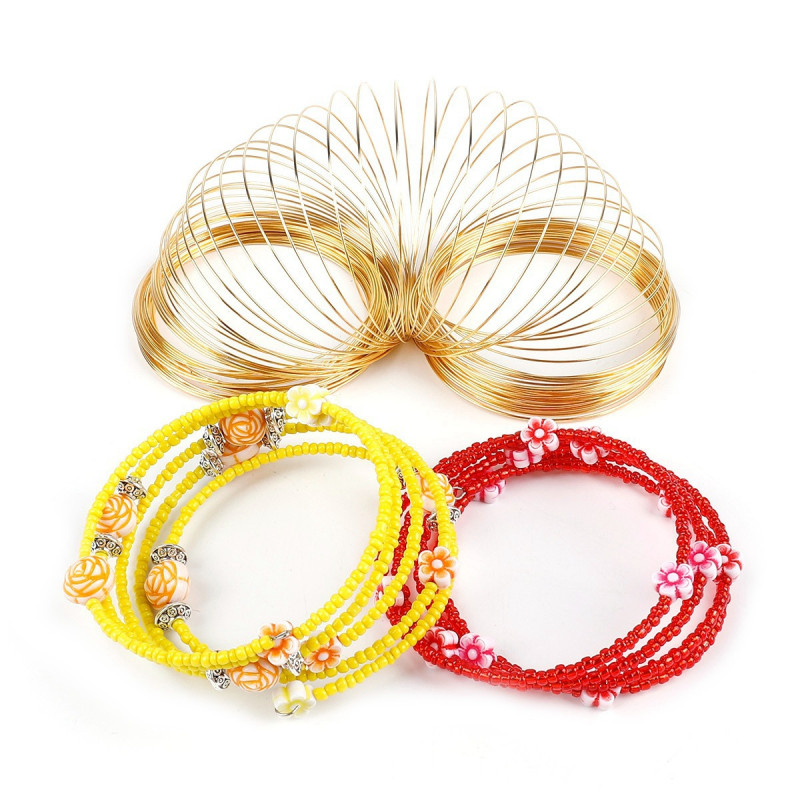 Diy Handmade Jewelry Accessories Bracelet Ring Collar Steel Wire Memory Necklace